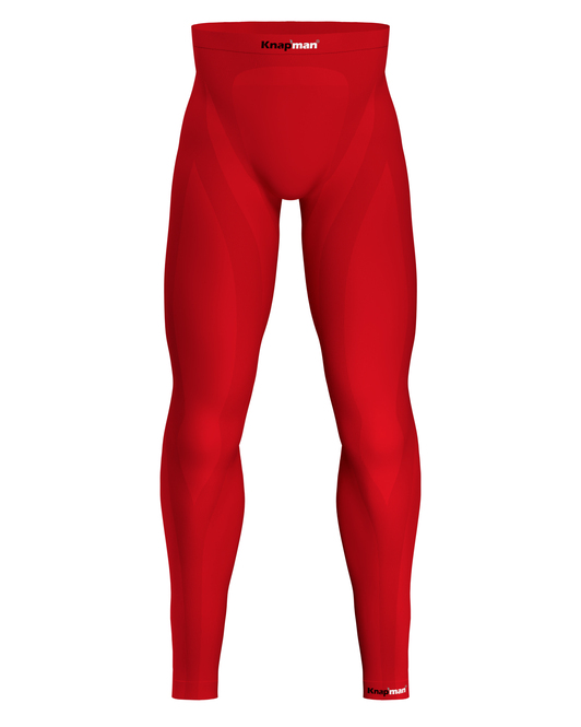 compression pants red