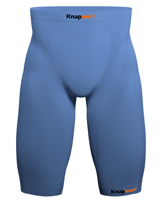 Knap'man Compression Shorts Light Blue - 45%