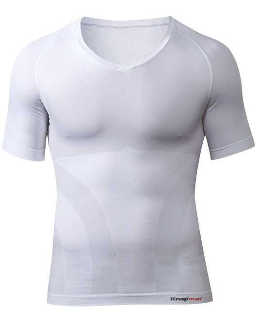 Knap'man Zoned Cotton Comfort shirt white