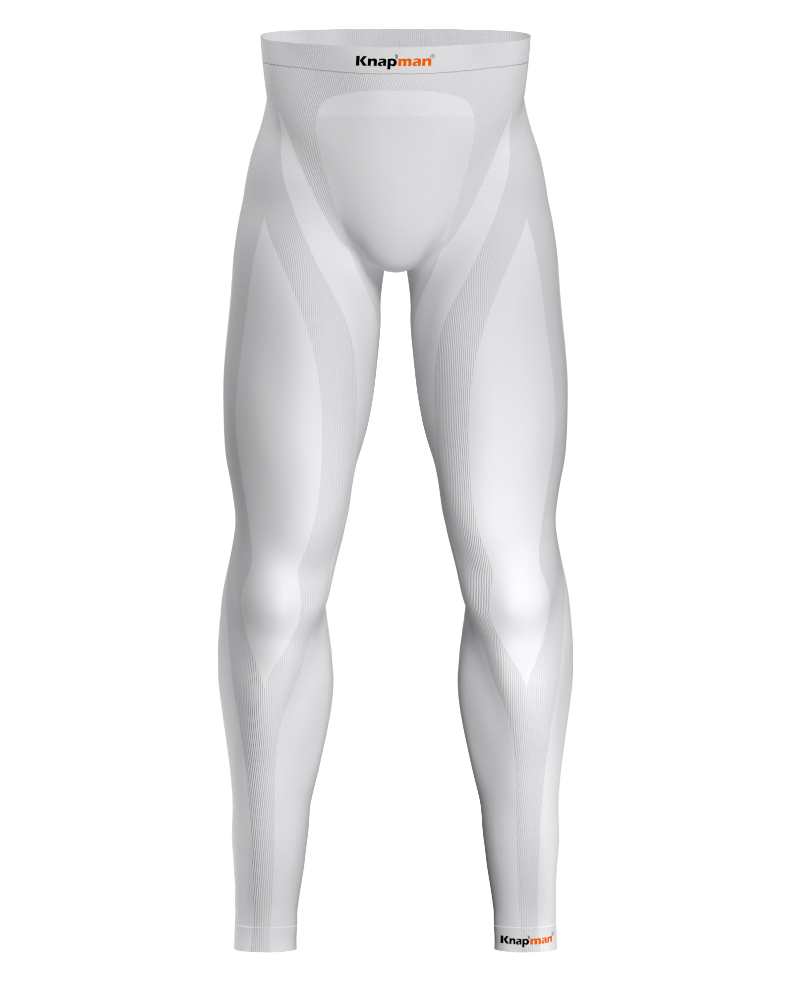 Knap'man Compression Pants White - 45% Compression