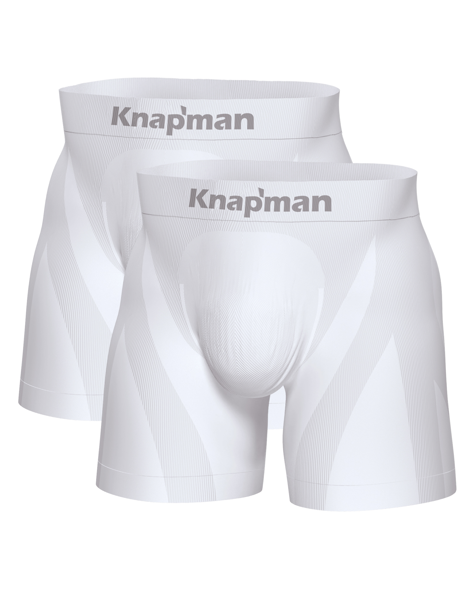 Knapman Ultimate Comfort Boxershort 3.0 White | Twopack