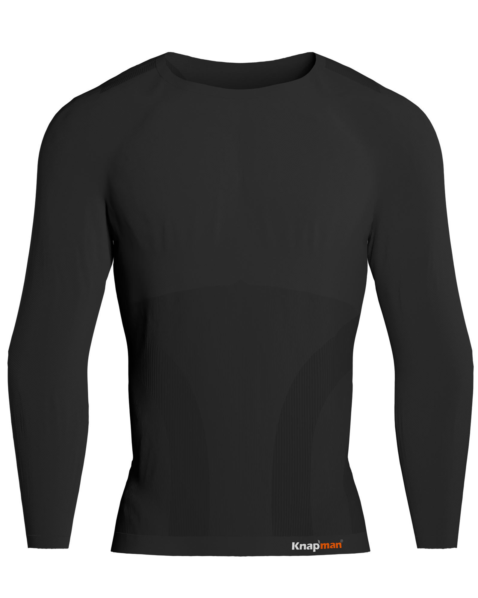 Knap'man Pro Performance Baselayer Shirt Long Sleeve Zwart